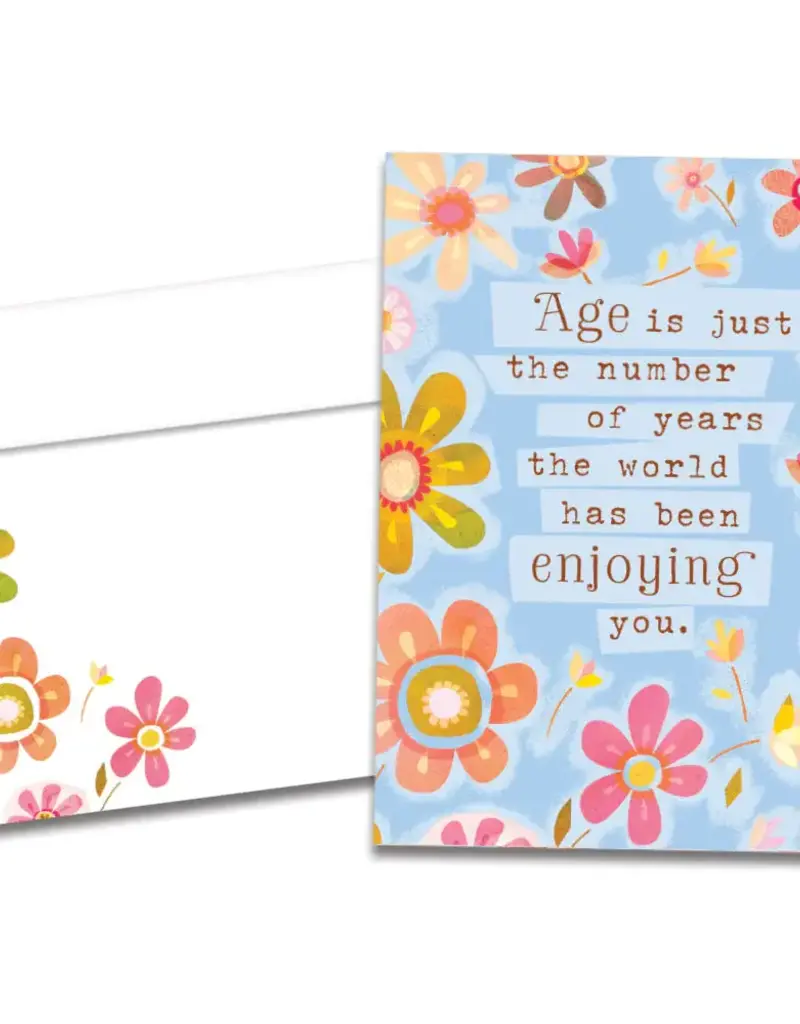 Birthday Card - The World Enjoys You - 19722