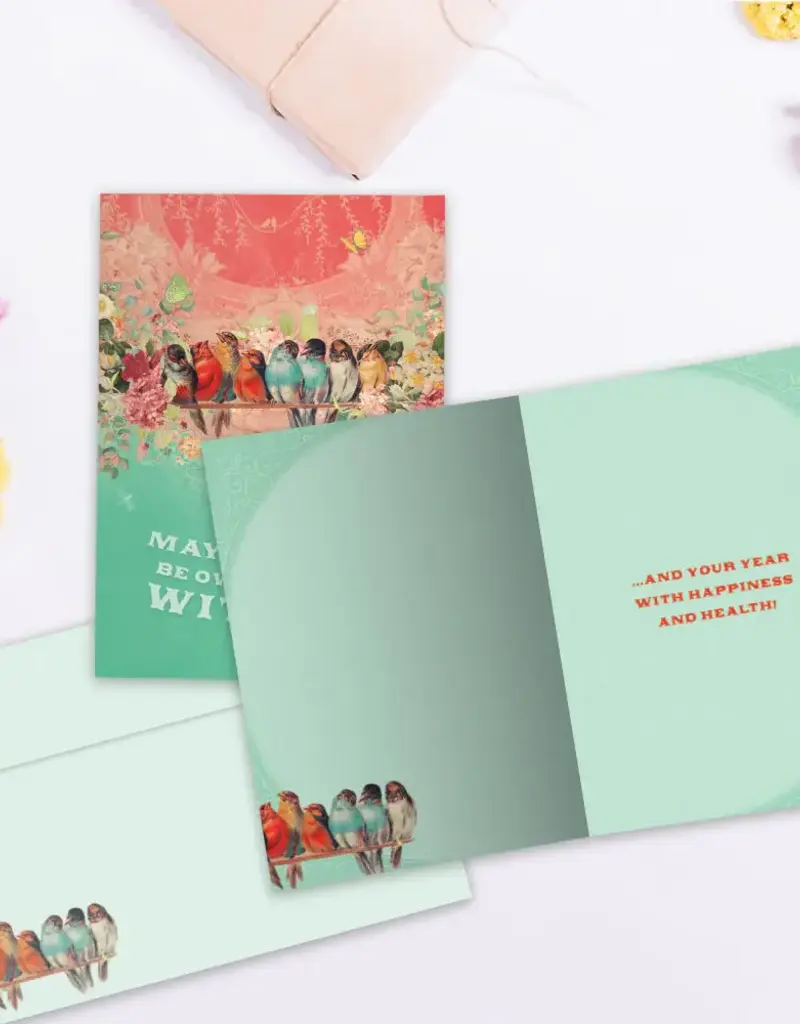 Birthday Card - Overcrowded With Joy - 20633