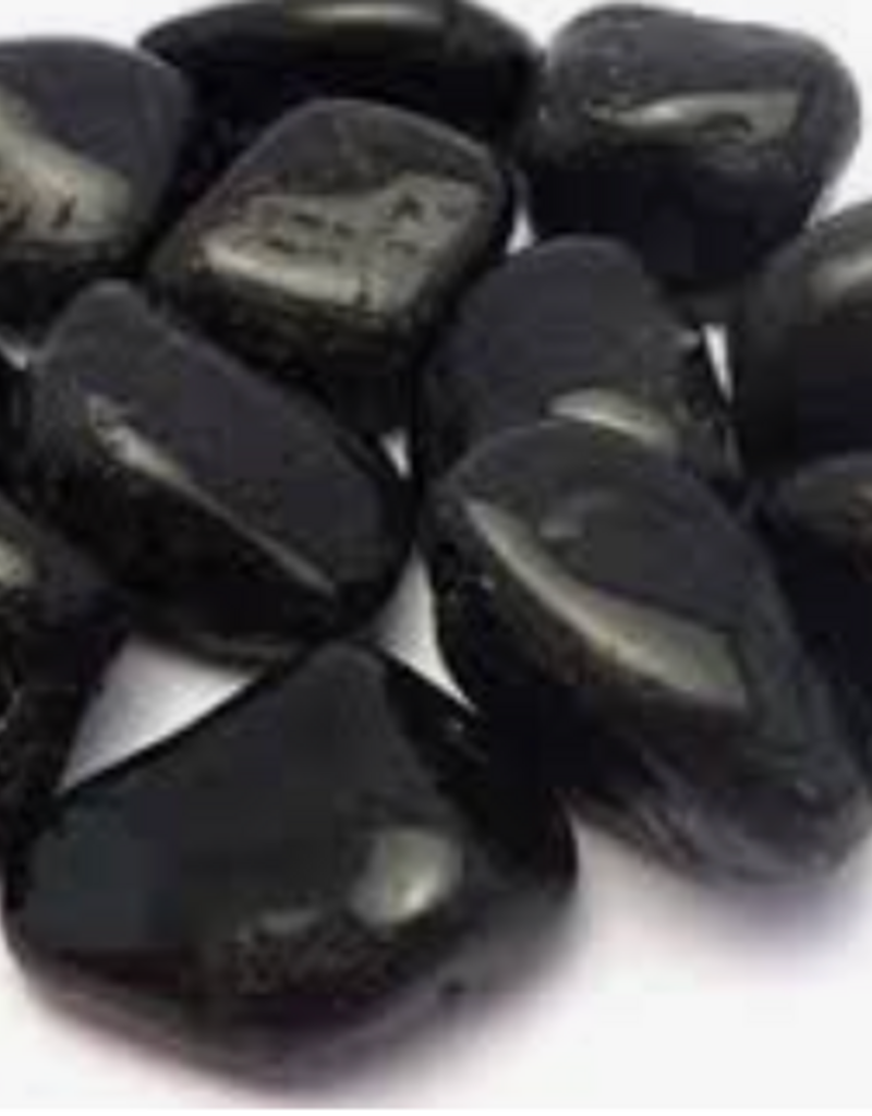 Black Tourmaline Tumbles Sm. - AA Grade - TUMBTOAAS
