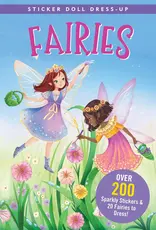 Sticker Doll Dressup Book- Fairies
