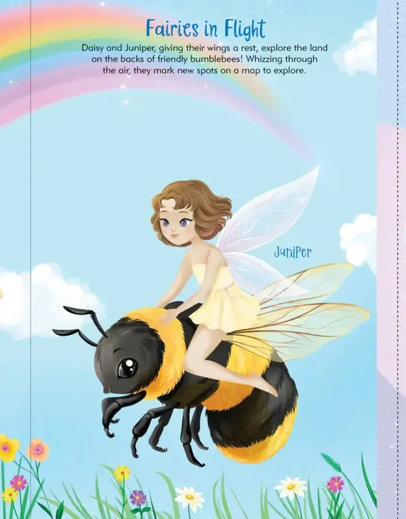 Sticker Doll Dressup Book- Fairies