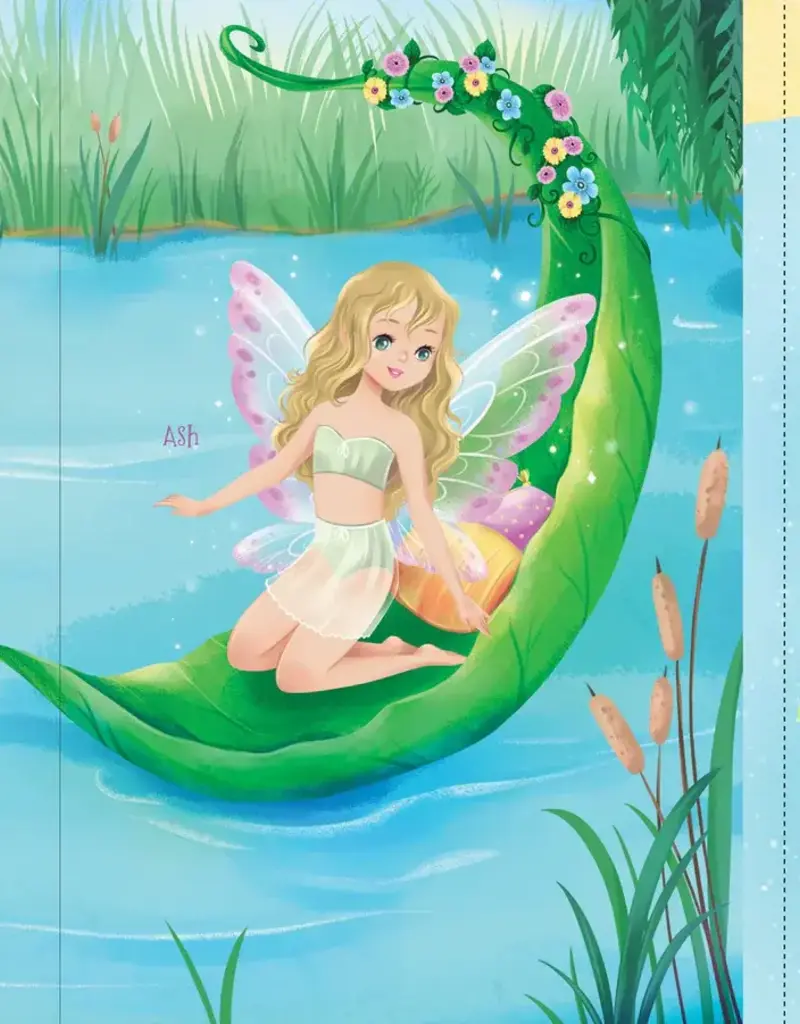 Sticker Doll Dressup Book- Fairies