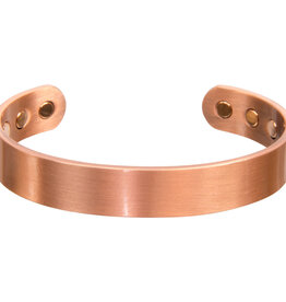 Antique Copper Magnetic Bracelet - Plain