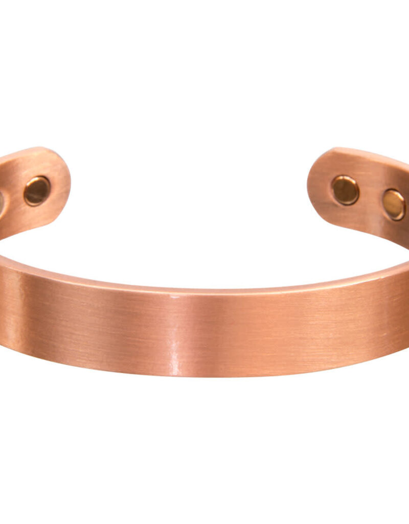 Antique Copper Magnetic Bracelet - Plain