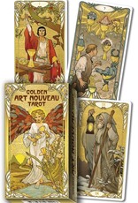 Golden Art Nouveau Tarot by Giulia F. Massaglia