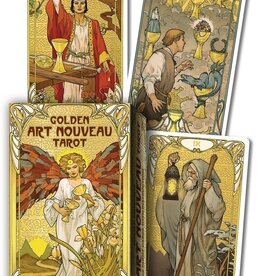 Golden Art Nouveau Tarot by Giulia F. Massaglia