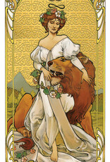 Golden Art Nouveau Tarot by Giulia F. Massaglia