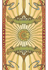Golden Art Nouveau Tarot by Giulia F. Massaglia