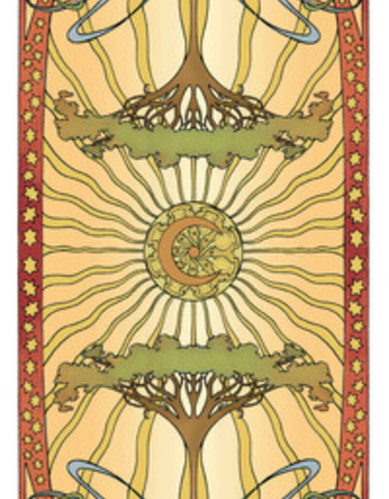 Golden Art Nouveau Tarot by Giulia F. Massaglia