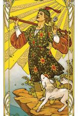 Golden Art Nouveau Tarot by Giulia F. Massaglia