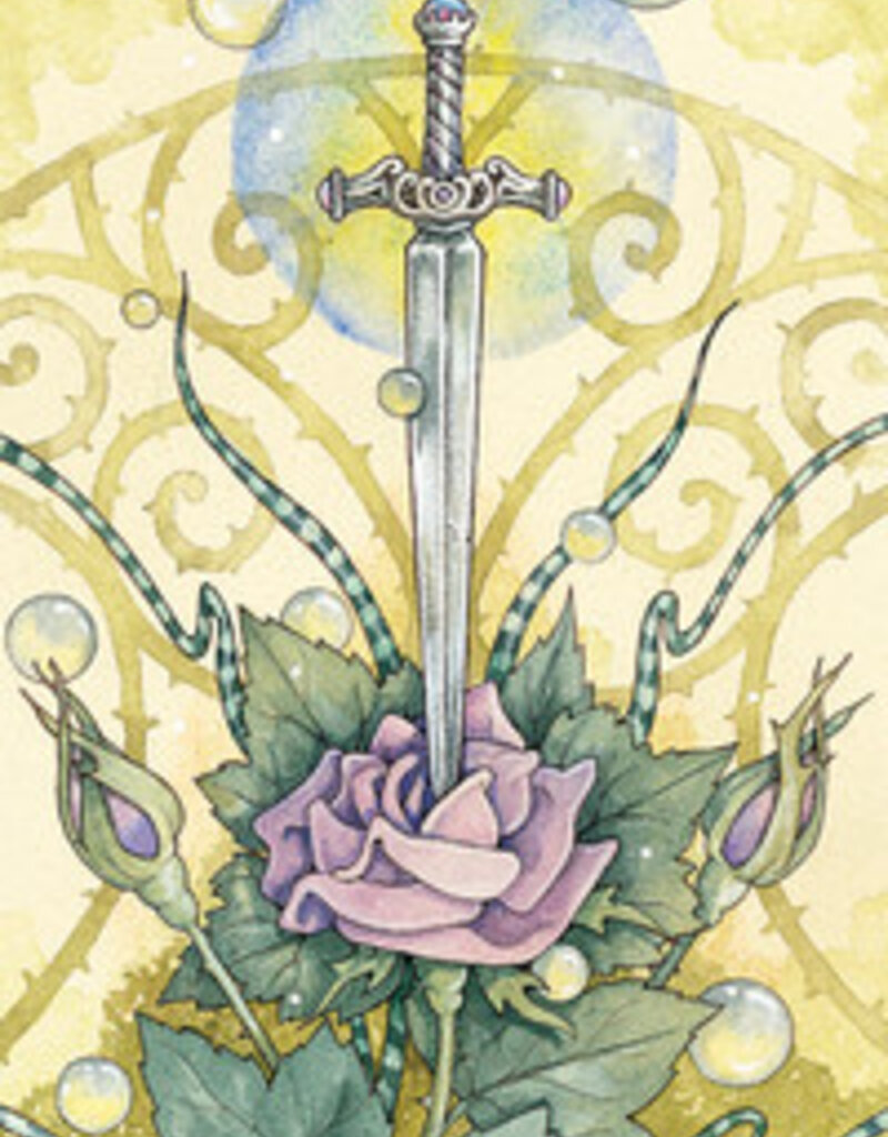 Mystic Faerie Tarot Deck by Barbara Moore, Linda Ravenscroft