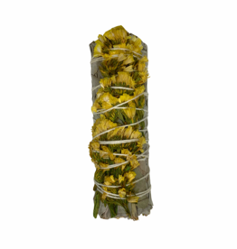Sage with Yellow Sinvata - California Organic - SS-SBY11