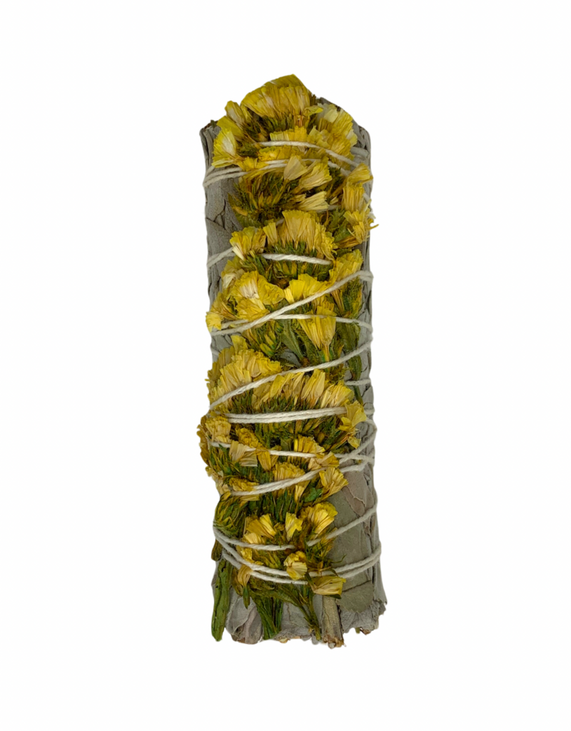 Sage with Yellow Sinvata - California Organic - SS-SBY11