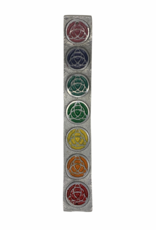Incense Holder - Celtic Trinity with Chakra Colors - IBH-CTMH