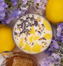 Candle - Nectar: Lilac, Lemon, Honey - 8 oz