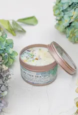 A&R- By the Sea- Hydrangea & Sea Salt Candle- 4 oz