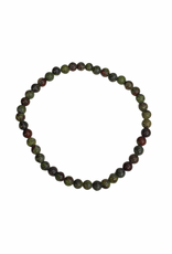 Dragon Bloodstone Bracelet - 8mm