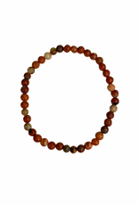 Bracelet - Red Jasper 4mm - MM-BRJ