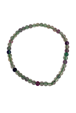 Bracelet - Fluorite 4mm - MM-BFL