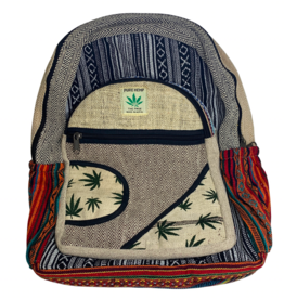 Backpack - Hemp, 17 x 14 x 8 inches - HBP33