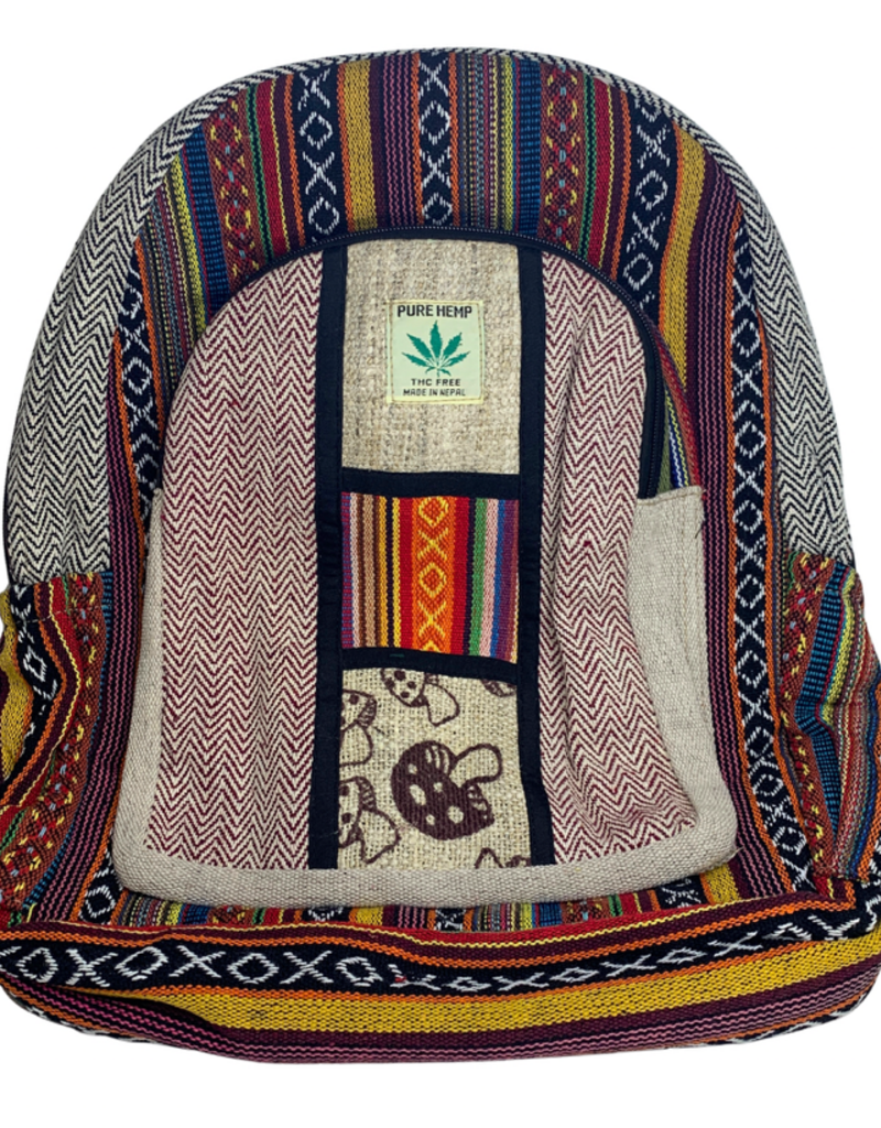 Backpack - Hemp, 17 x 14 x 8 inches - HBP33