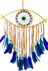 Dream Catcher - Woven Evil Eye - 30225