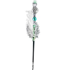 Green Aventurine Blue Dragon Eye & Tree Wand