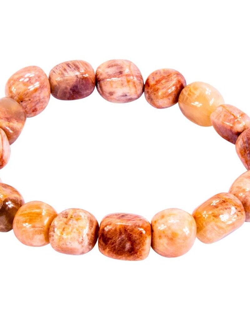 Bracelet- Multi Moonstone Tumbled Stone- 99002