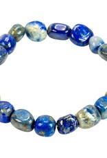 Lapis Lazuli Tumbled Stone Bracelet