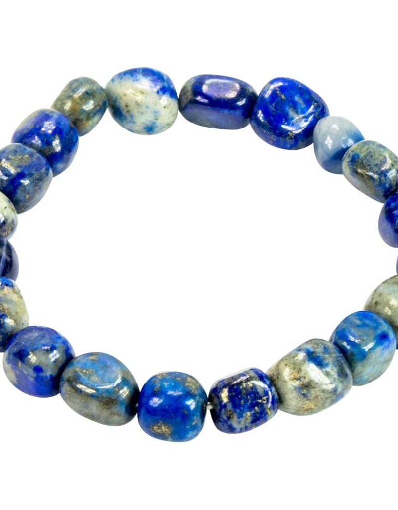 Lapis Lazuli Tumbled Stone Bracelet