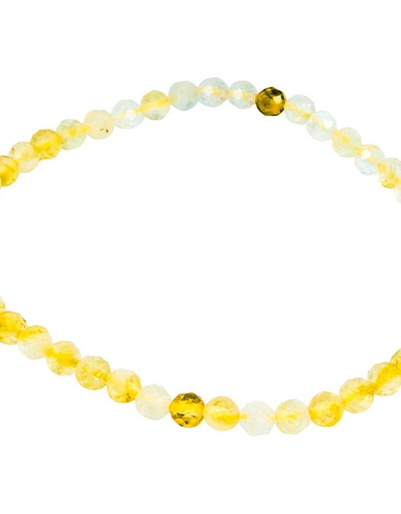 Bracelet - Citrine- 4mm