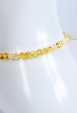 Bracelet - Citrine- 4mm