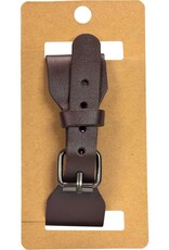 Bracelet -Vegan Leather Adjustable- Wolf Brown- 95441