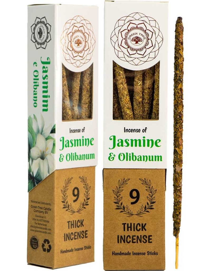 Incense- Green Tree Botanical Incense- Jasmine- 73131