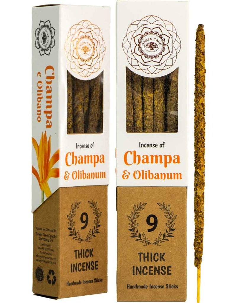 Incense- Green Tree Botanical Incense- Champa- 73130