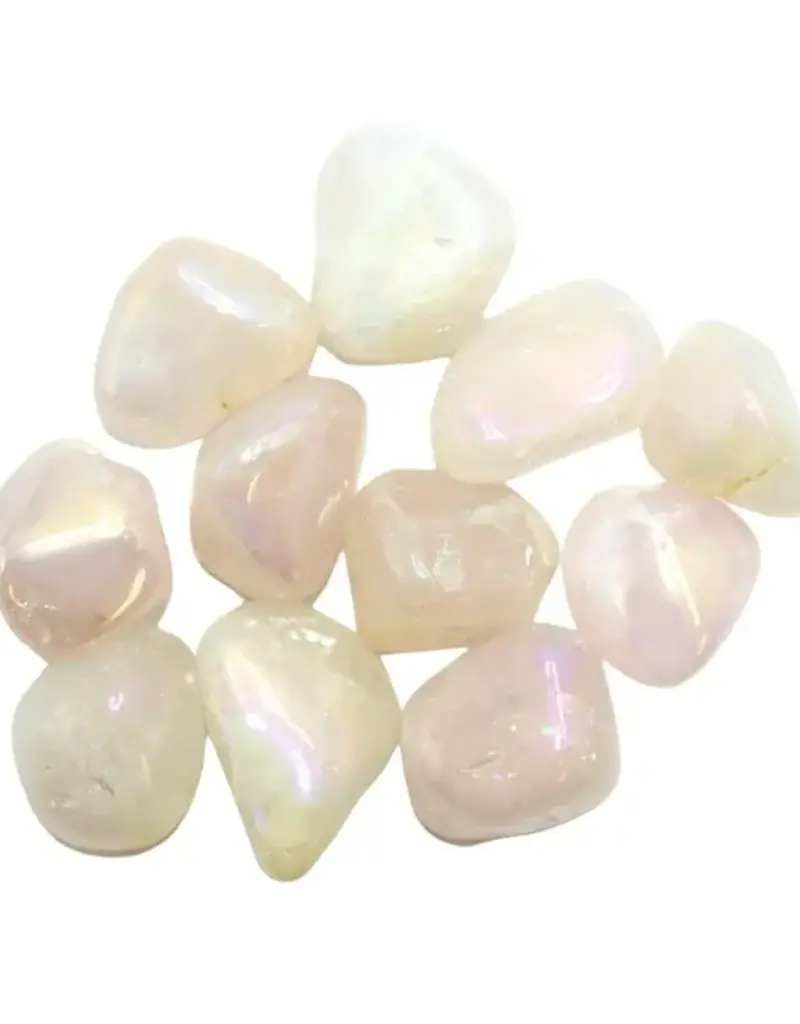 Angel Aura  Rose Quartz Tumble