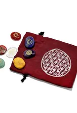 Crystal Chakra Set - Engraved - SC-ECS11