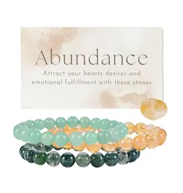Bracelet Set- Abundance 8mm