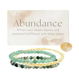 Bracelet Set- Abundance 4mm