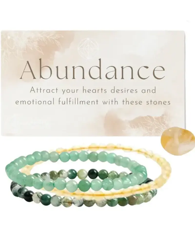Bracelet Set- Abundance 4mm- IBS-4AB