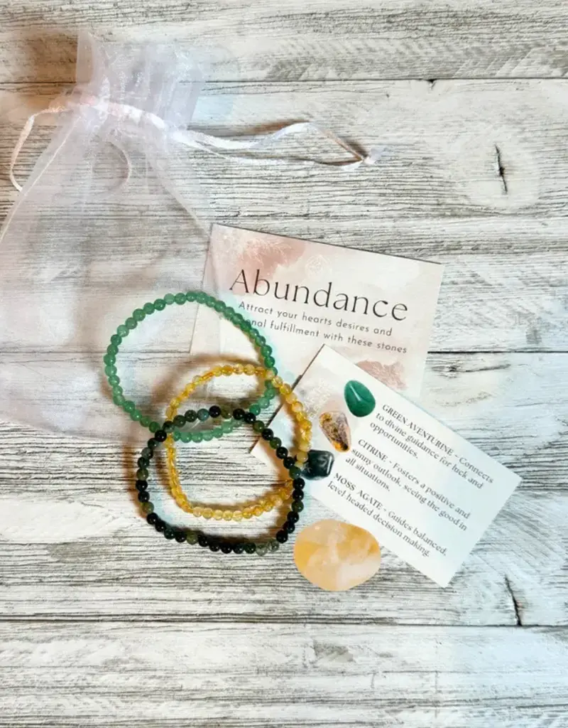 Bracelet Set- Abundance 4mm- IBS-4AB