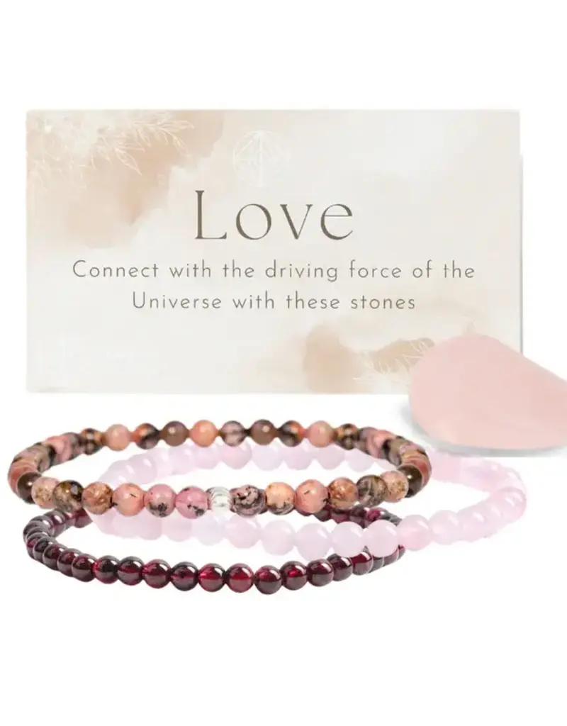Bracelet Set- Love 4mm