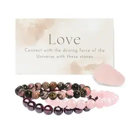 Bracelet Set- Love 8mm