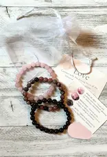 Bracelet Set- Love 8mm- IBS-8LO