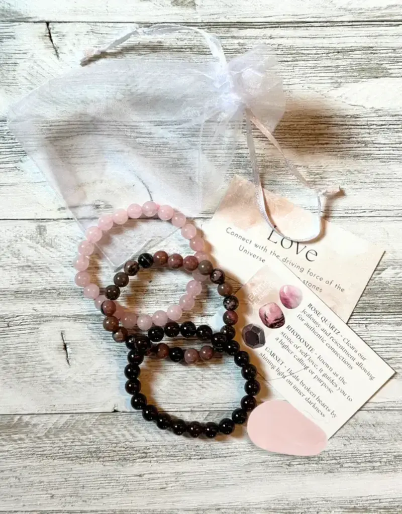 Bracelet Set- Love 8mm