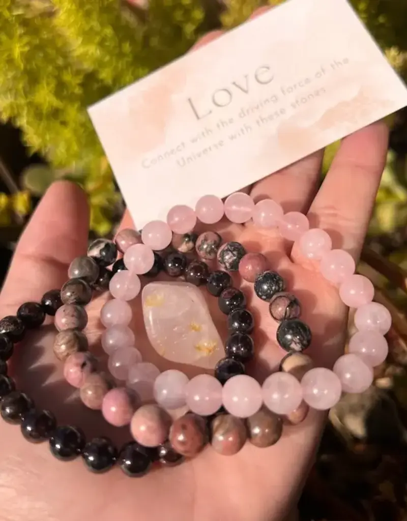 Bracelet Set- Love 8mm- IBS-8LO