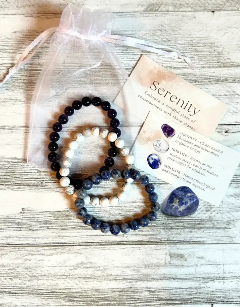 Bracelet Set- Serenity 8mm- IBS-8SE