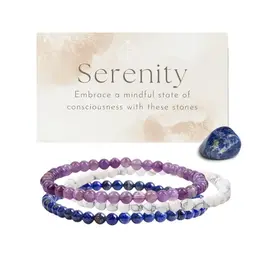 Bracelet Set- Serenity 4mm