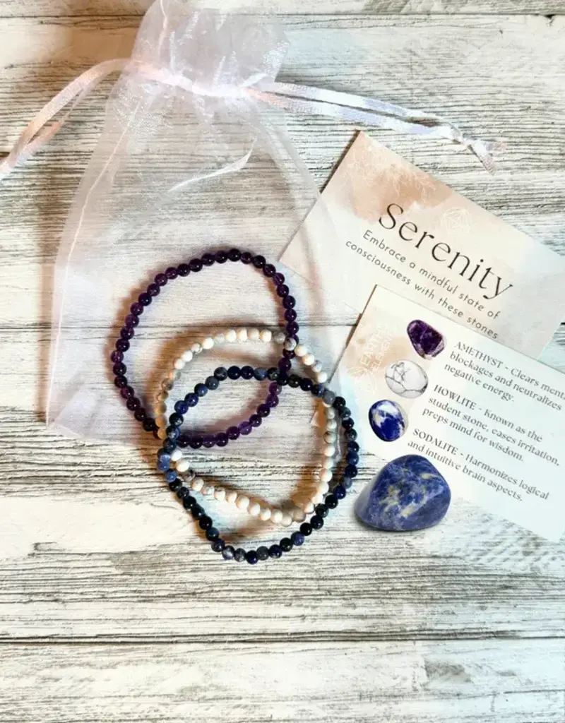 Bracelet Set- Serenity 4mm