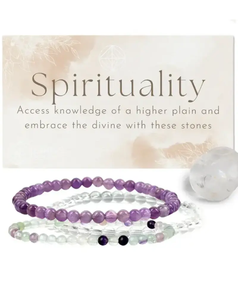 Bracelet Set- Spirituality 4mm- IBS-4SP
